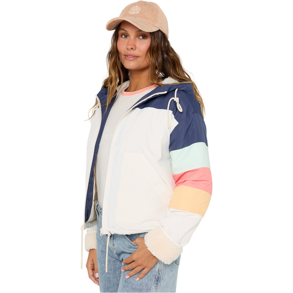 2025 Rip Curl Womens Keepsakes Bomber Jacket 03CWJA - Navy